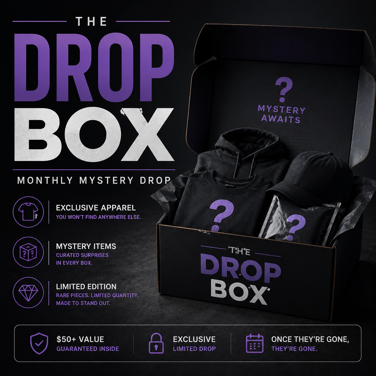 The Drop Box – Monthly Mystery Drop