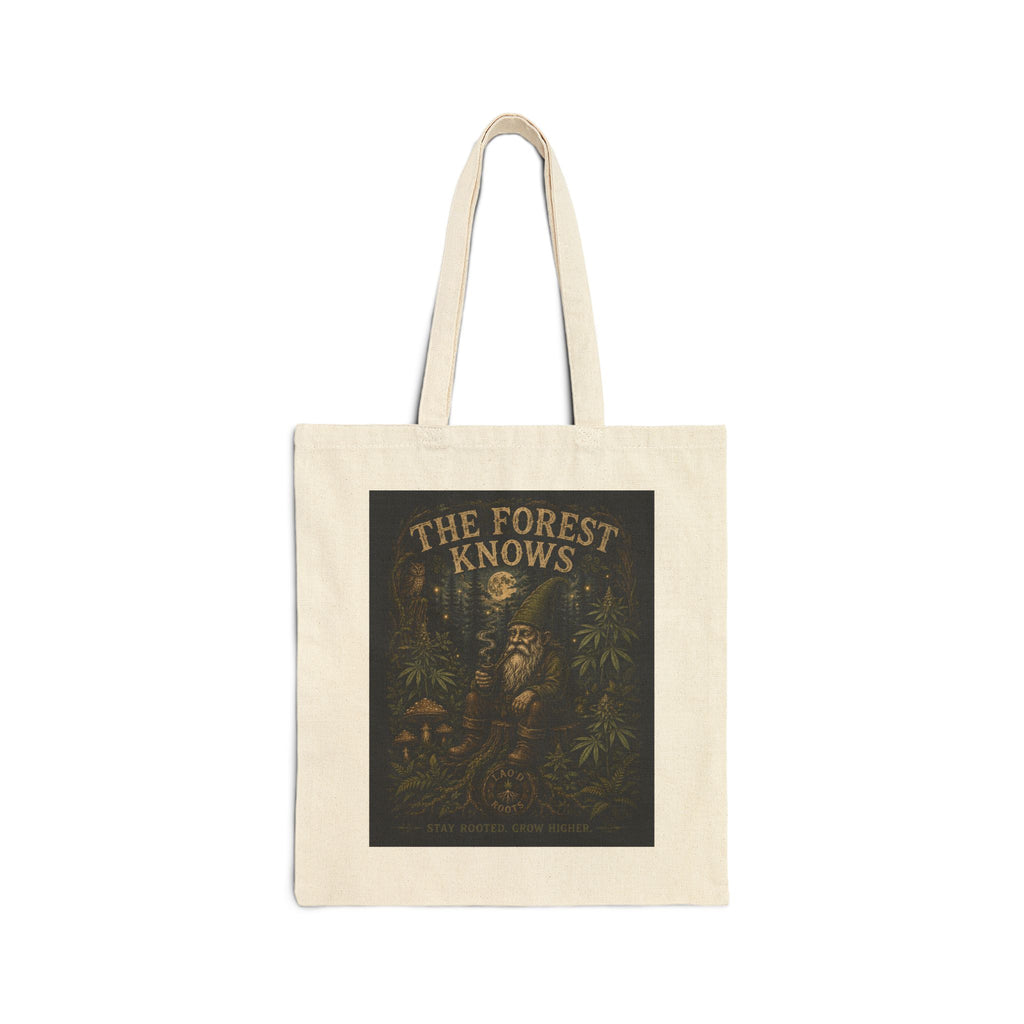 The Forest Knows Canvas Tote