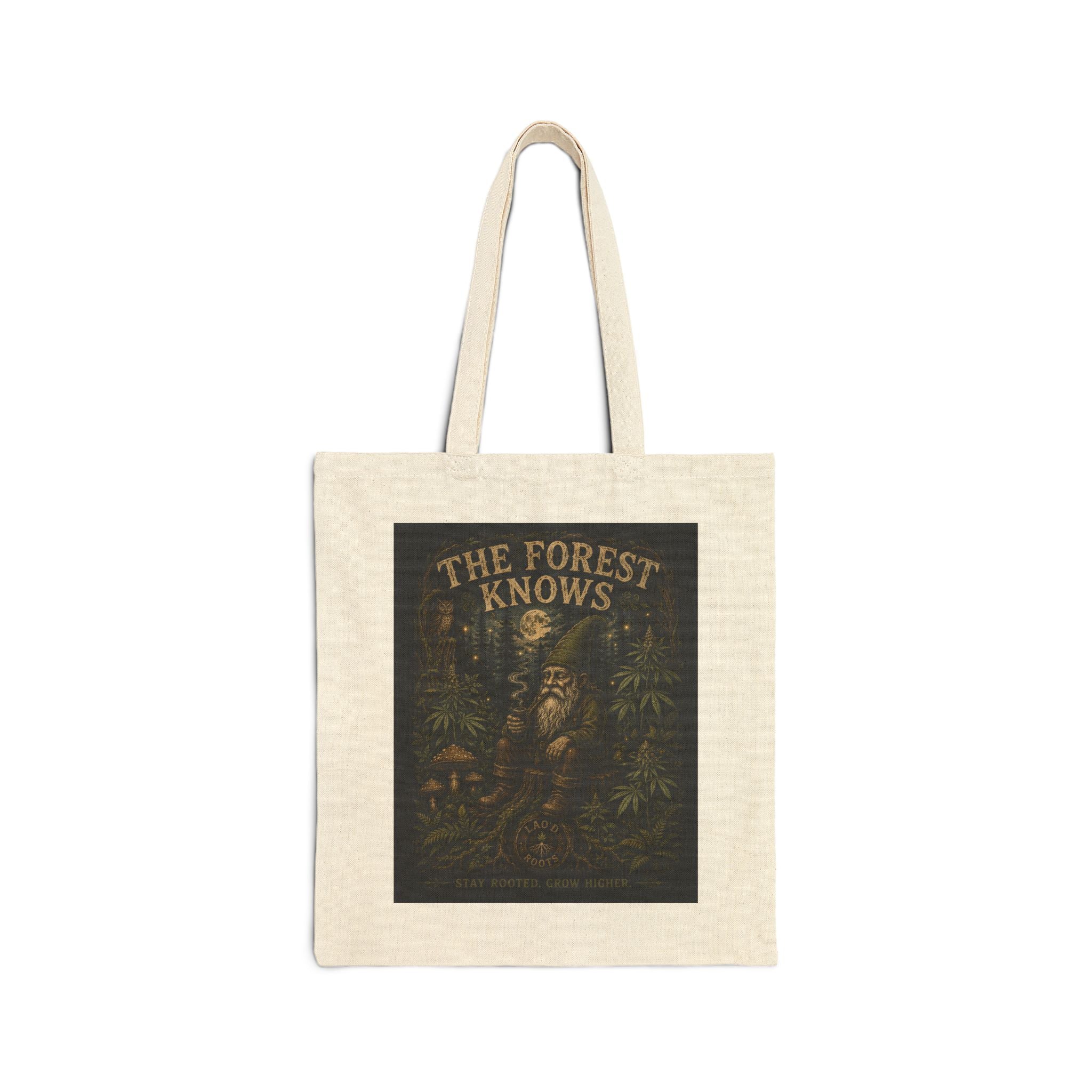 The Forest Knows Canvas Tote