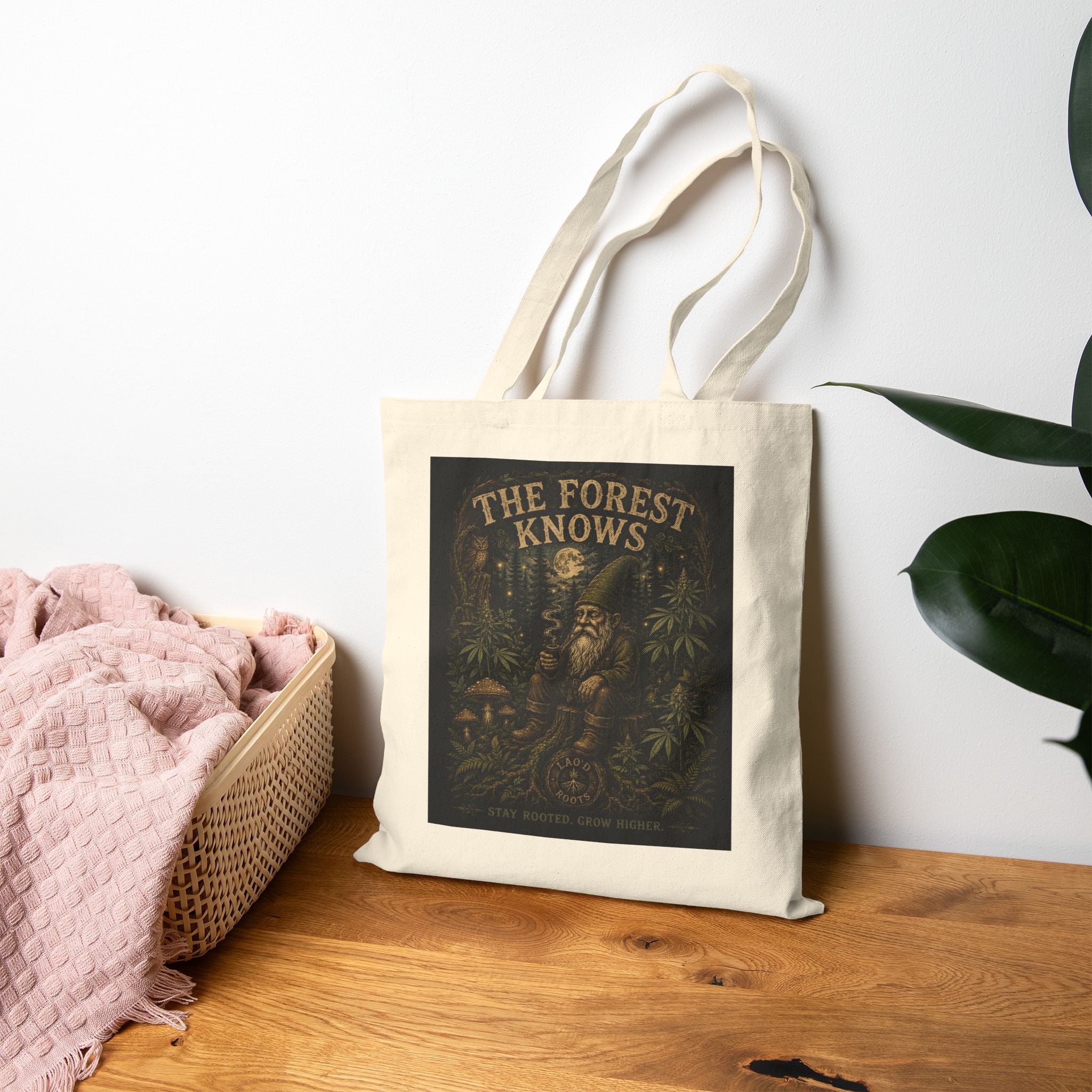 The Forest Knows Canvas Tote