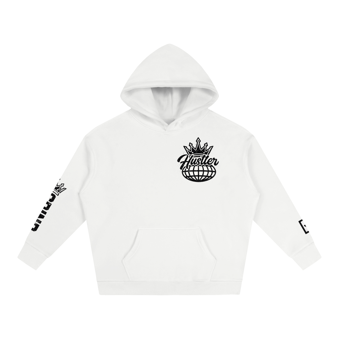 Hustler Globe Crown Hoodie – Limited First Run